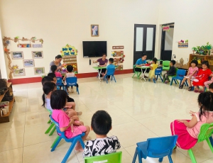 Công tác bàn giao chất lượng trẻ 5 tuổi vào lớp 1 